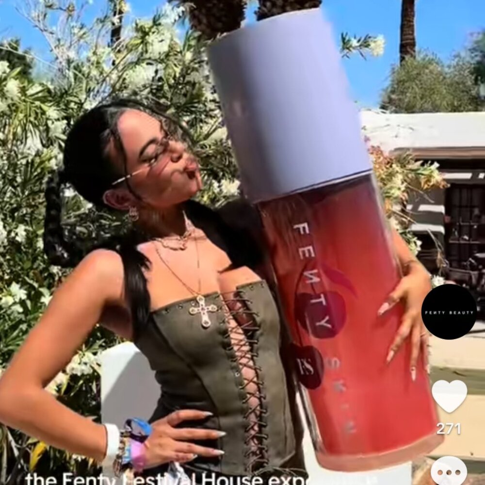 ISO(In Search Of) Fenty Beauty | Fenty Treatz Lip Oil Prop Statue